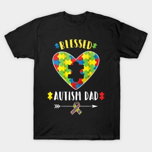 Autism Dad Father Day T-Shirt